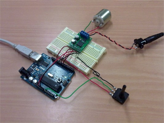 arduino motor controller