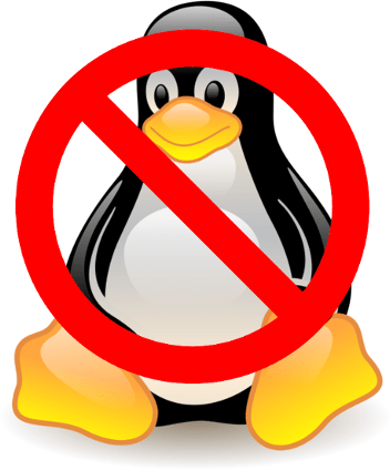 no linux