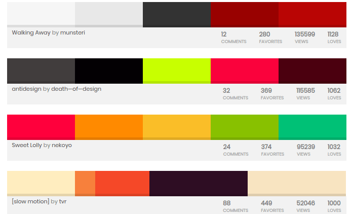 colourlovers example