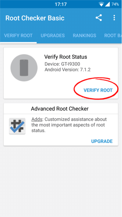 android root checker app