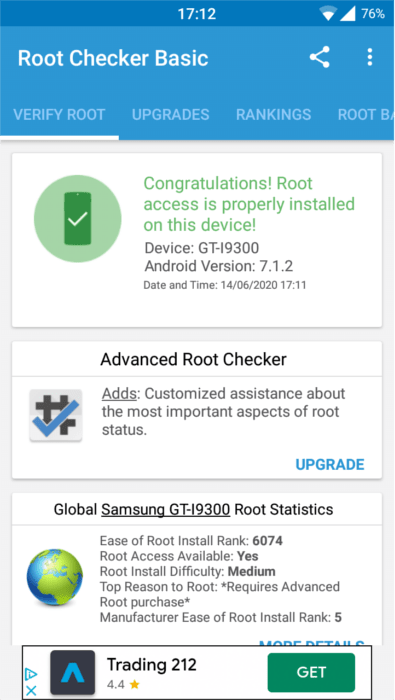 android root checker app