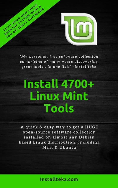 linux mint tools pdf