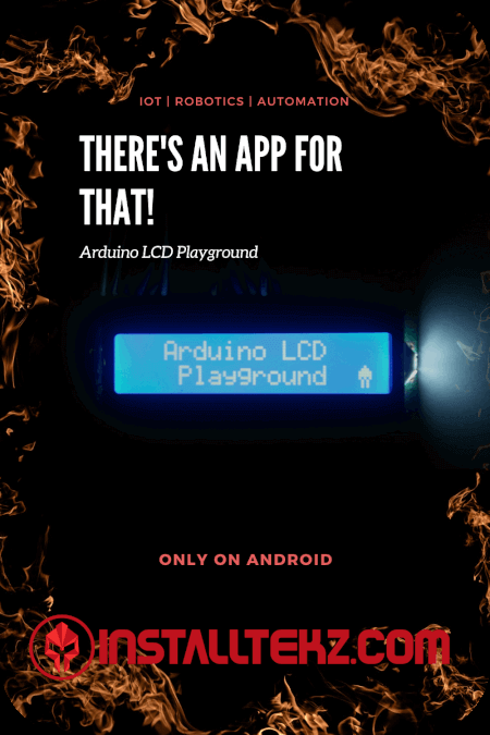 Arduino LCD Playground App Android