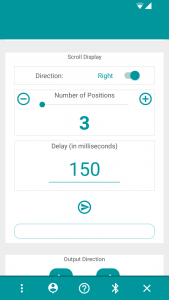 Arduino LCD Playground Android App Screenshot